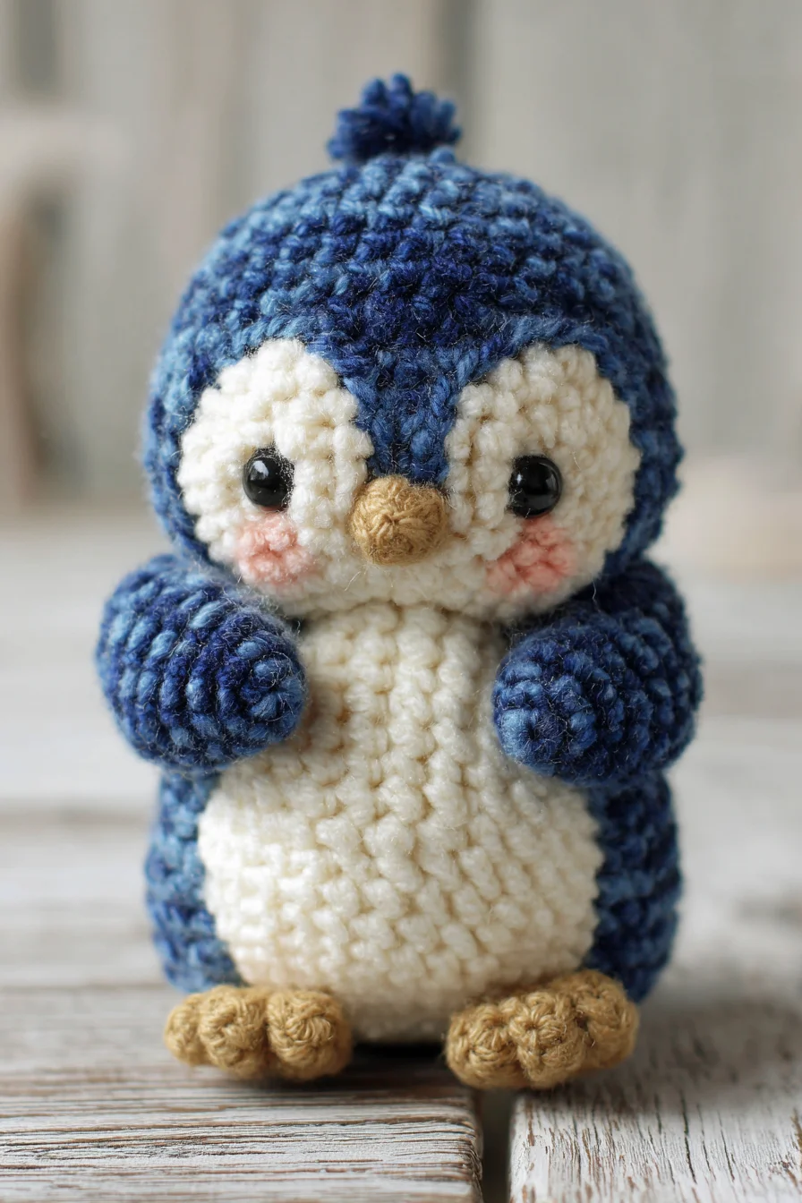Amigurumi Crochet Penguin — Cute Plush Pattern for Small Toy