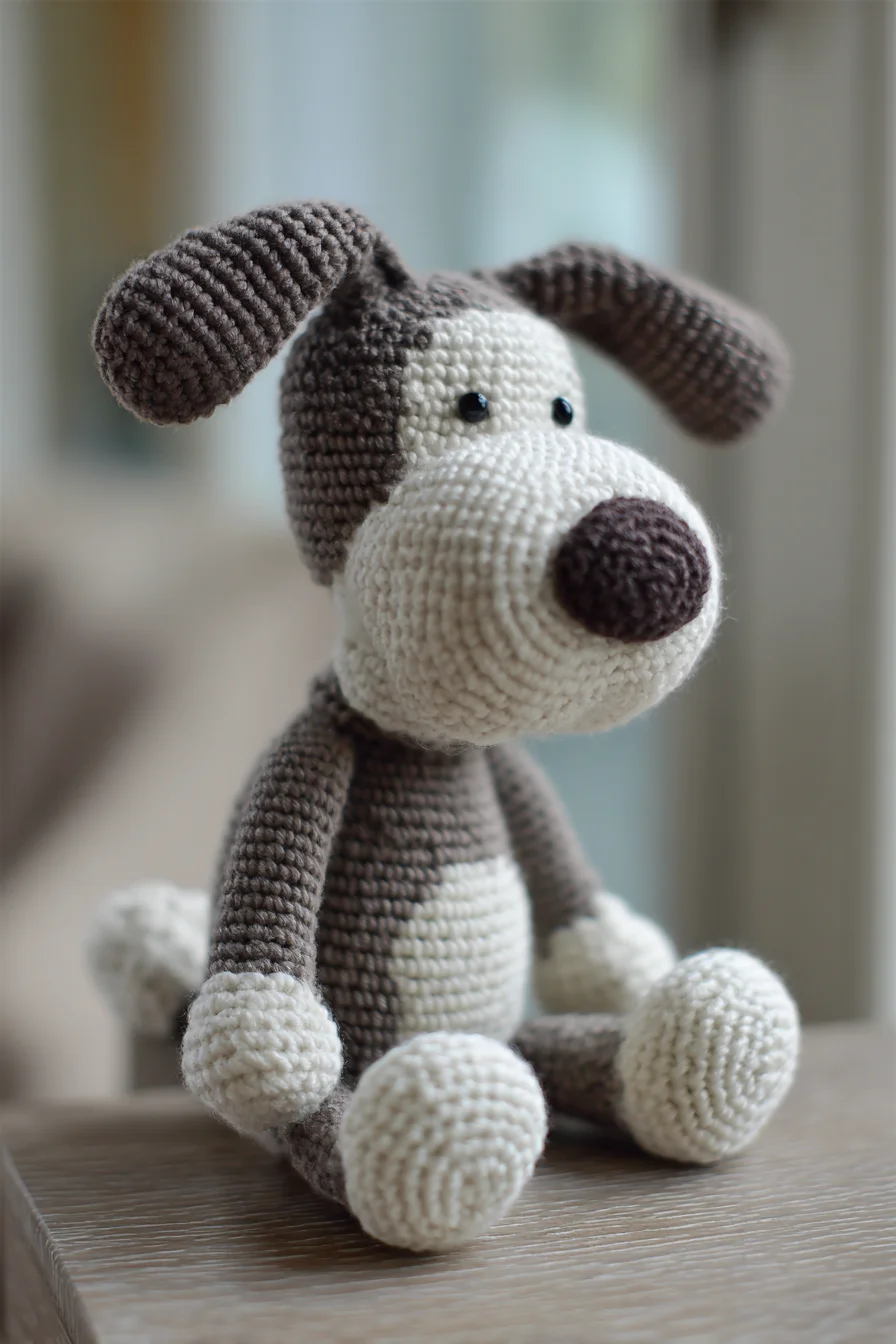 Amigurumi Crochet Puppy — Cute Dog Plush Pattern for Toy Makers