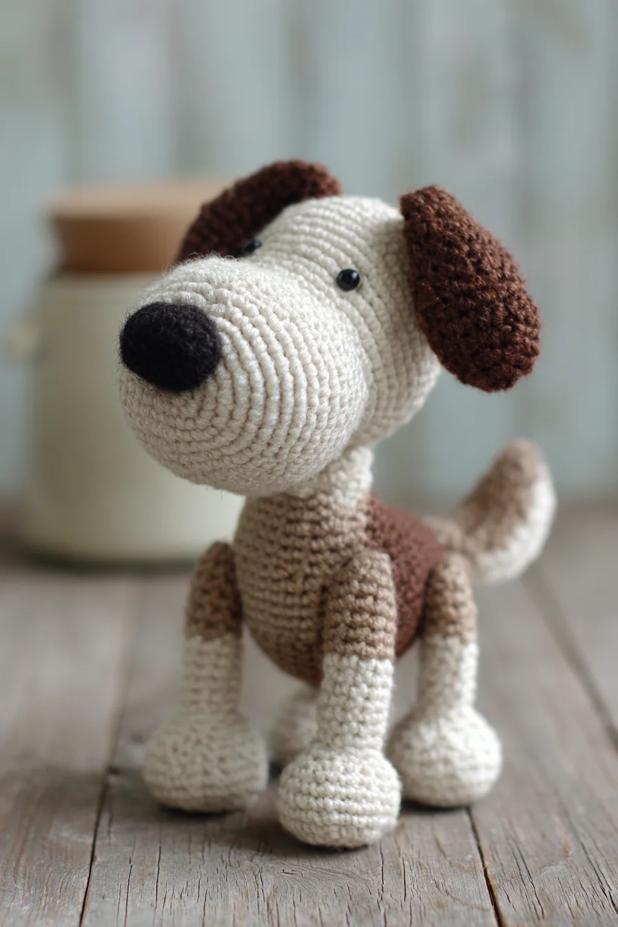 Amigurumi Crochet Puppy — Easy-to-Intermediate Dog Plush Pattern