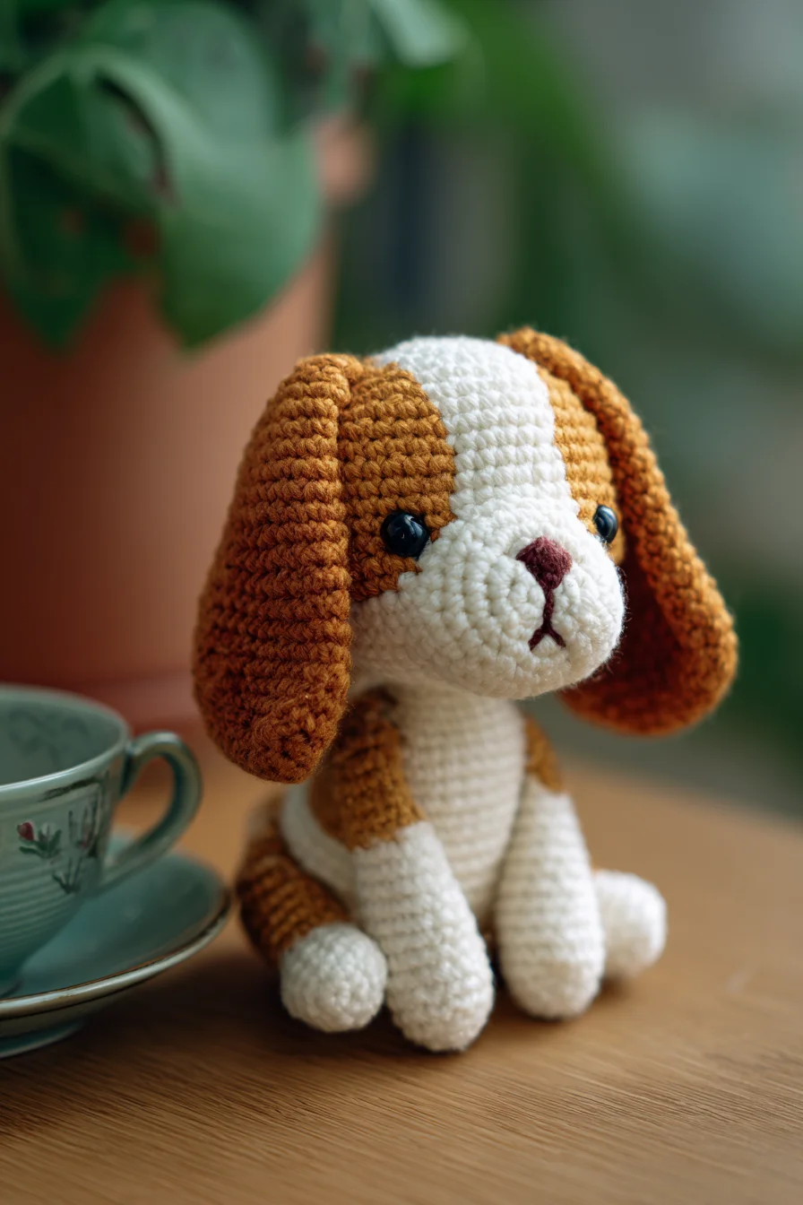 Amigurumi Crochet Puppy Pattern — Cute Floppy‑Ear Dog Toy