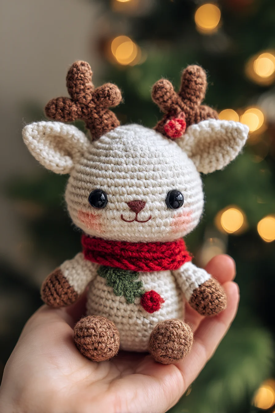 Amigurumi Crochet Reindeer — Cute Holiday Deer Plush Pattern