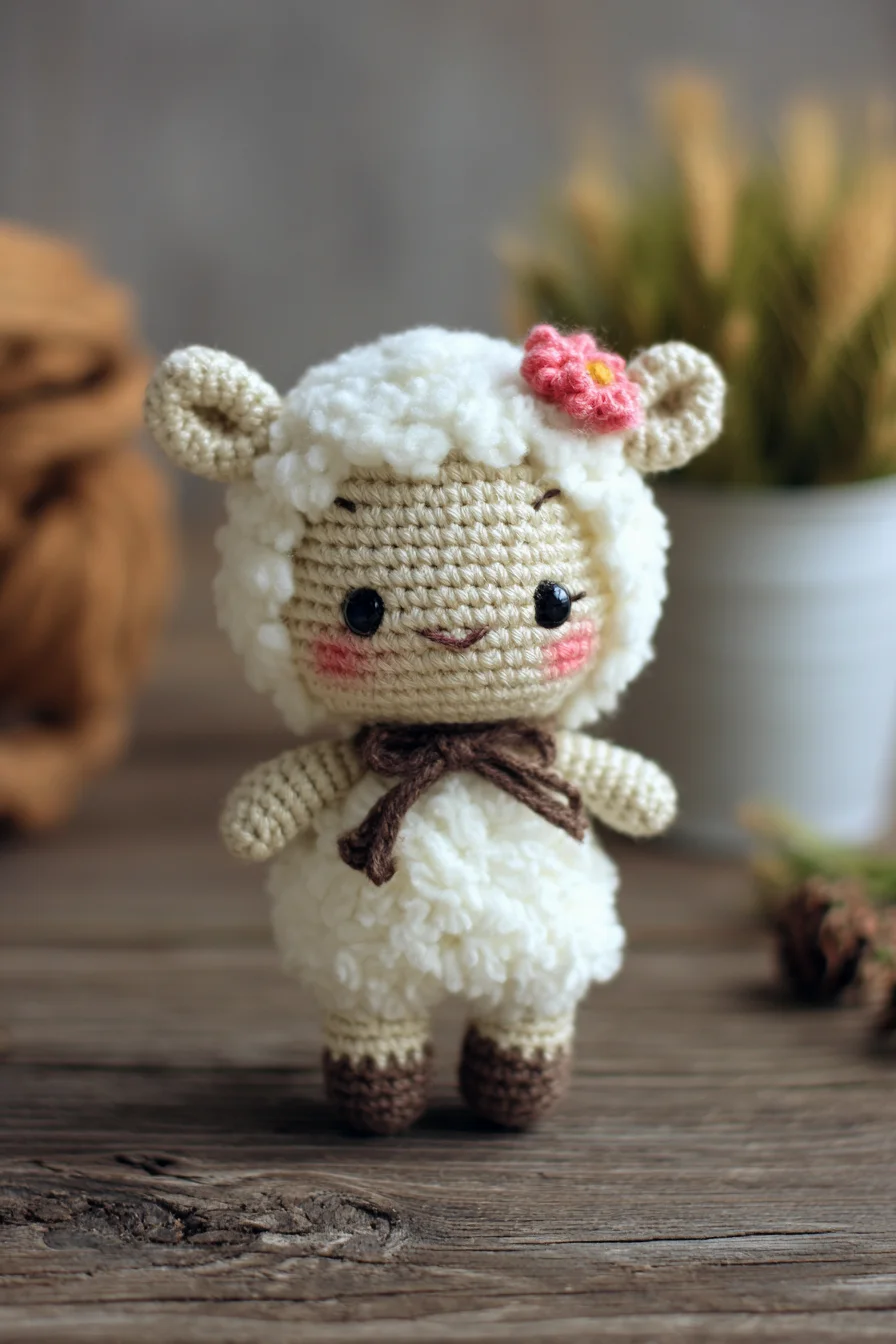 Amigurumi Crochet Sheep Doll – Cute Lamb Pattern for Beginner to Intermediate