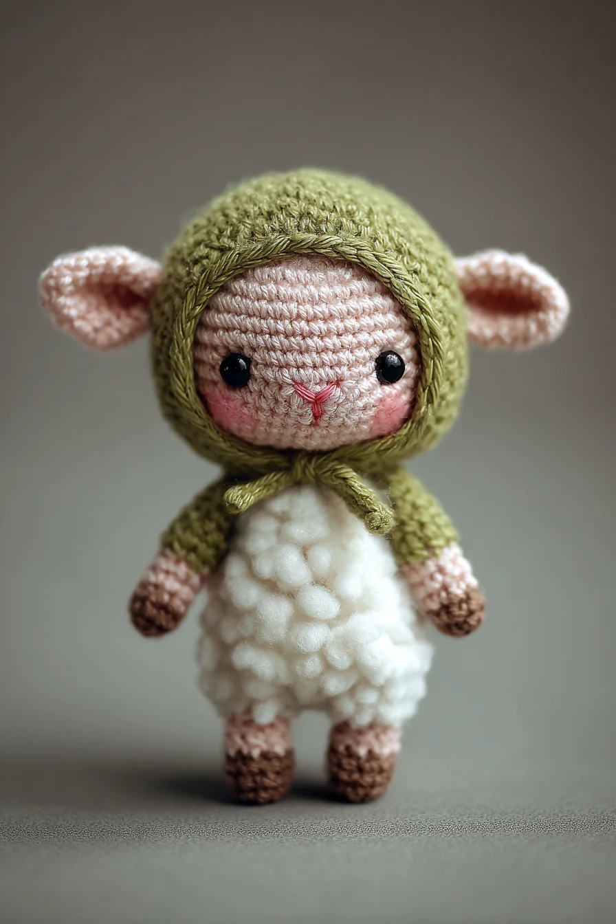 Amigurumi Crochet Sheep Doll — Cute Lamb Plushie Pattern