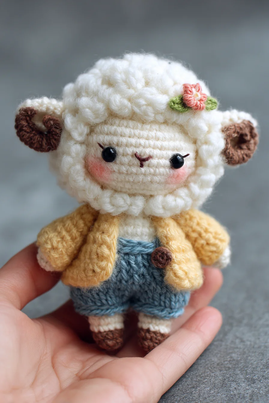 Amigurumi Crochet Sheep Doll Pattern — Cute Woolly Lamb Toy