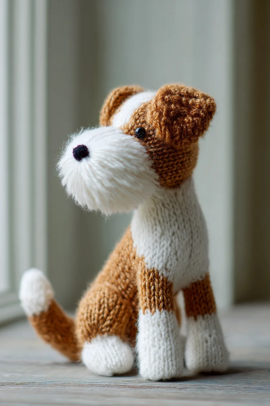 Amigurumi Crochet Sitting Puppy — Cute Dog Plush Pattern (Easy–Intermediate)