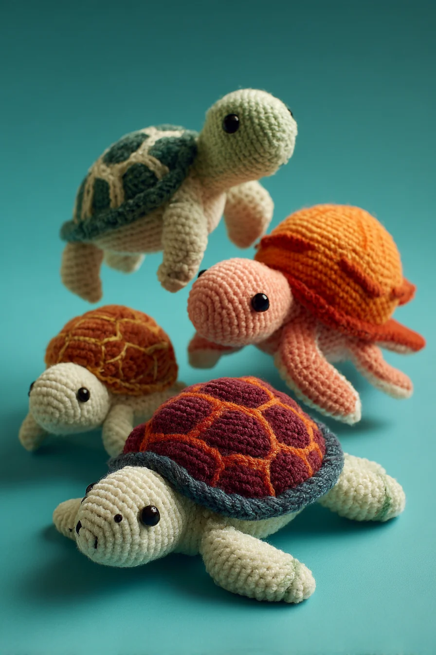 Amigurumi Crochet Turtle — Cute Turtle/Tortoise Pattern for Toy Makers