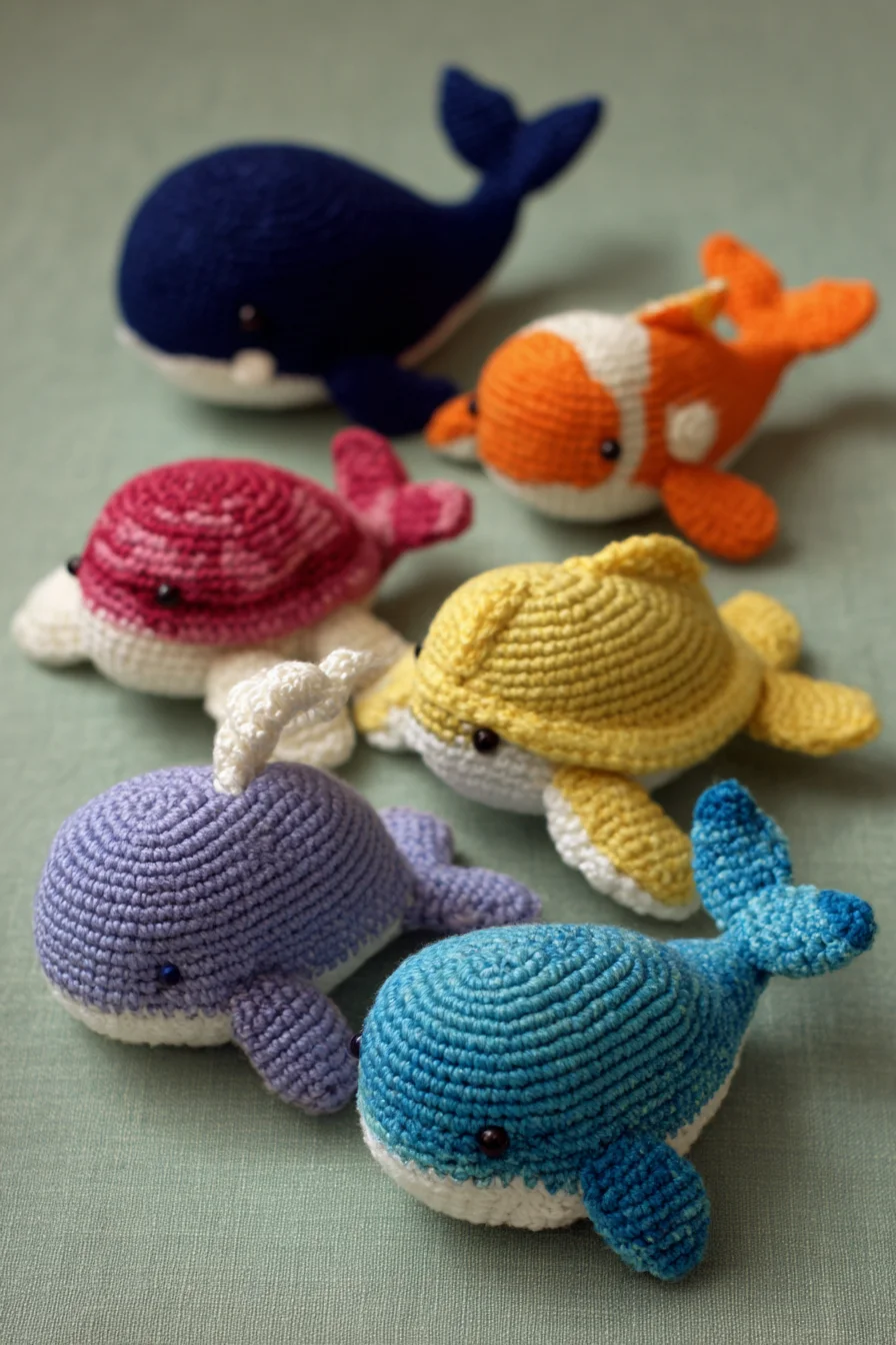Amigurumi Crochet Whale Pattern — Cute Mini Whale Plush for Beginners