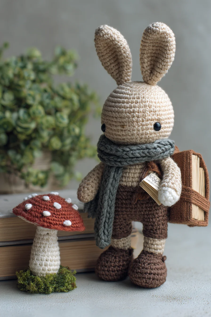 Amigurumi Crochet Woodland Bunny Pattern — Easy to Intermediate