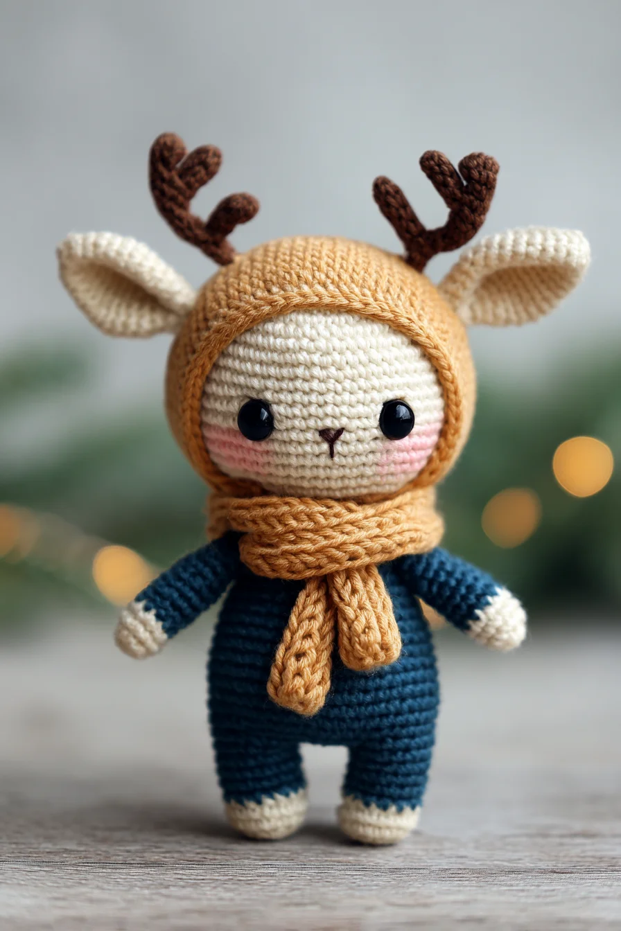 Amigurumi Deer Crochet Pattern — Cute Woodland Deer Toy