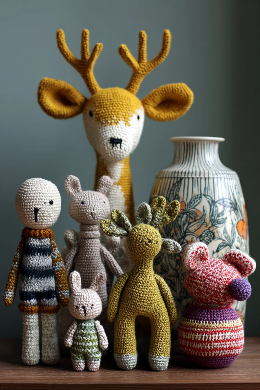 Amigurumi Deer & Friends Crochet Pattern — Cute Toy Animals (DK/Sport Yarn)