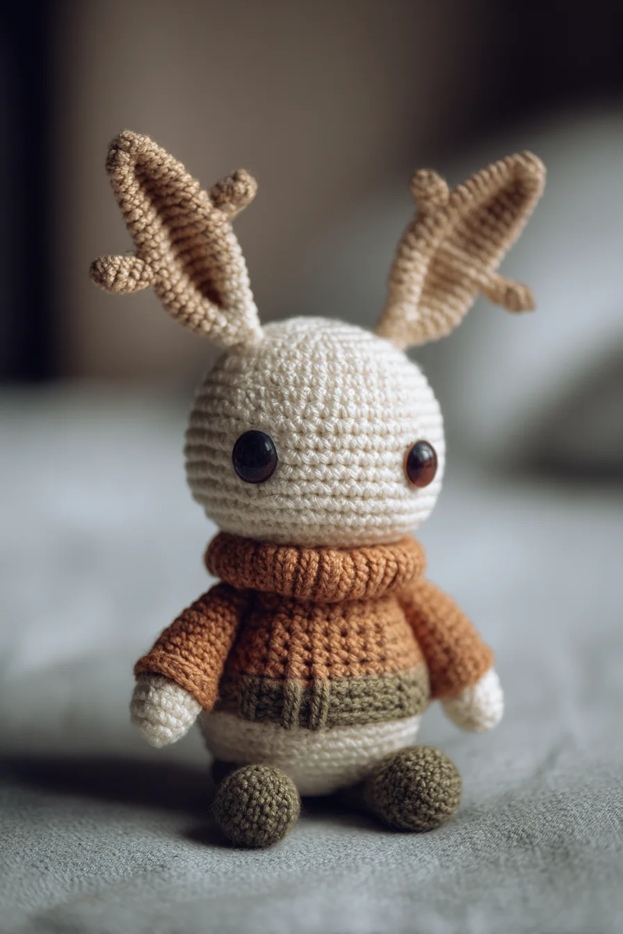 Amigurumi Deer with Antlers — Easy Crochet Woodland Plush