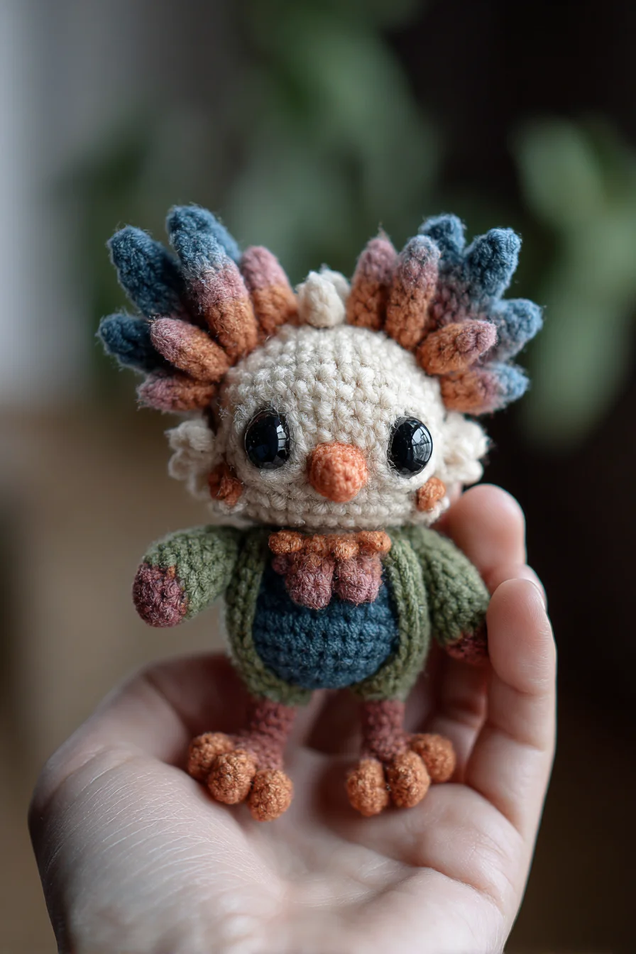 Amigurumi Feathered Birdlet — Cute Crochet Mini Bird Pattern