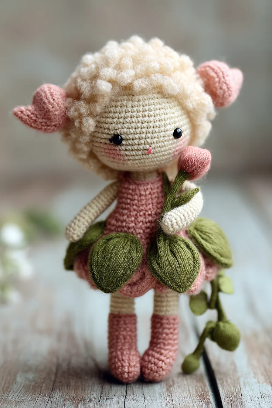 Amigurumi Flower Fairy Doll — Crochet Pattern for Cute Spring Amigurumi