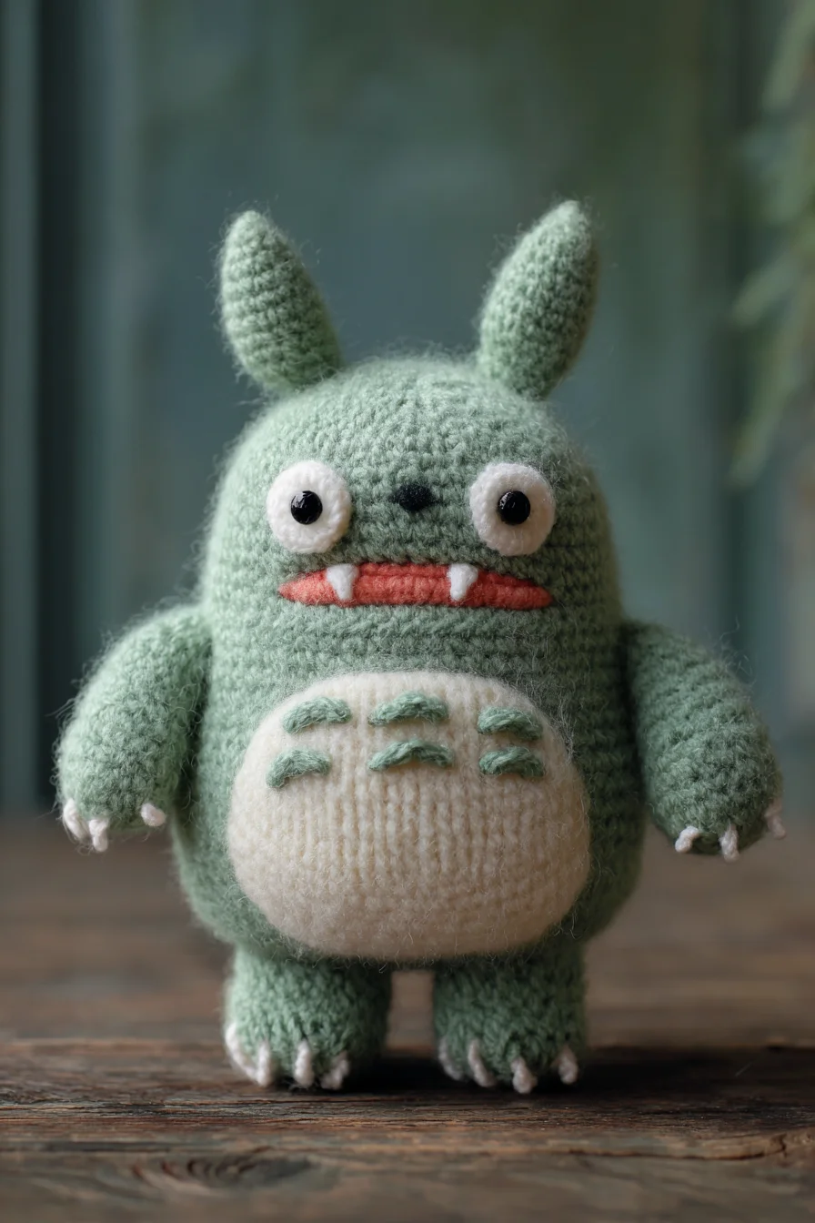 Amigurumi Forest Monster Crochet Pattern — Cute Plush Crochet Toy