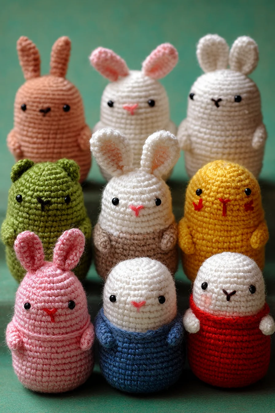 Amigurumi Mini Bunnies & Friends — Cute Crochet Plush Pattern