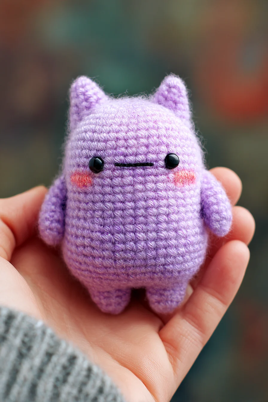 Amigurumi Mini Cat — Crochet Kawaii Plush Pattern (Beginner-Friendly)