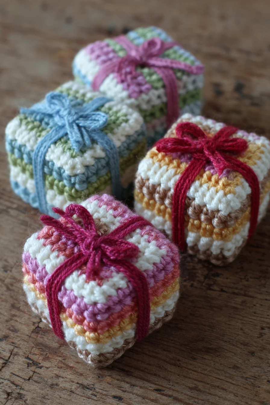 Amigurumi Mini Gift Boxes Crochet Pattern – Small Present Plush (Easy–Intermediate)