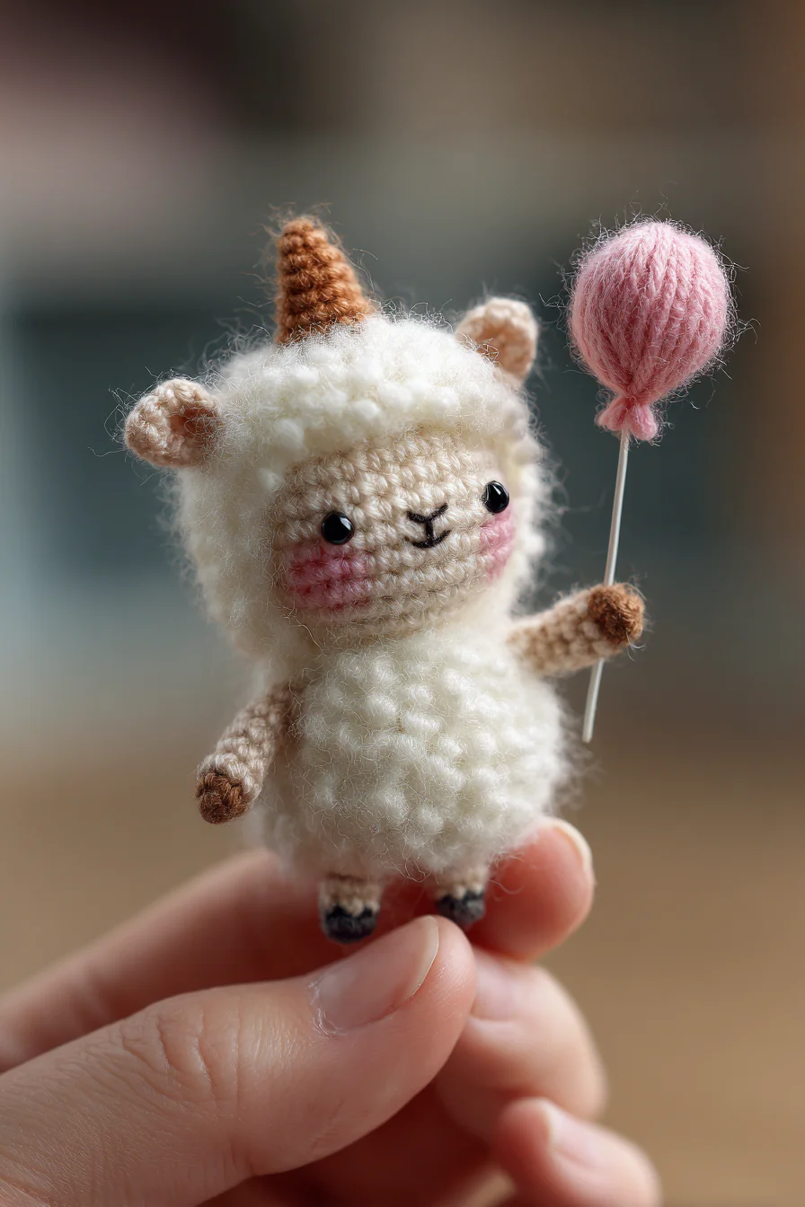 Amigurumi Mini Lamb Crochet Pattern — Cute Crochet Sheep Toy