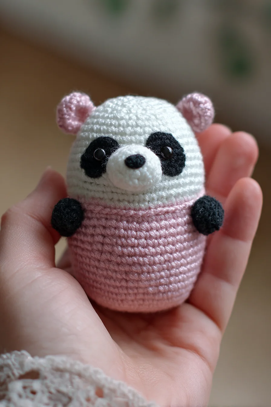 Amigurumi Panda Pal — Cute Crochet Tiny Panda Toy Pattern
