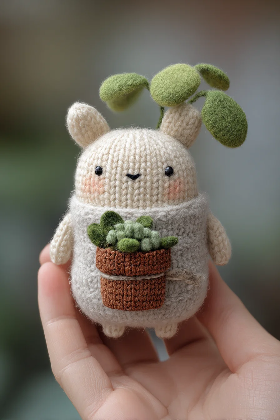Amigurumi Plant Buddy Crochet Pattern — Cute Succulent Plush