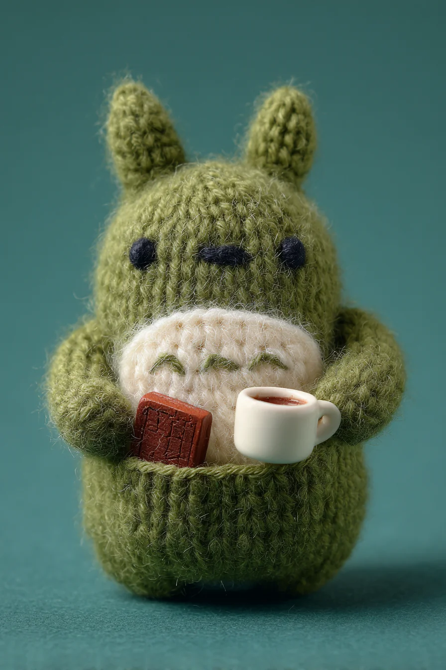 Amigurumi Pocket Creature — Crochet Pattern for a Small Plush with Pocket