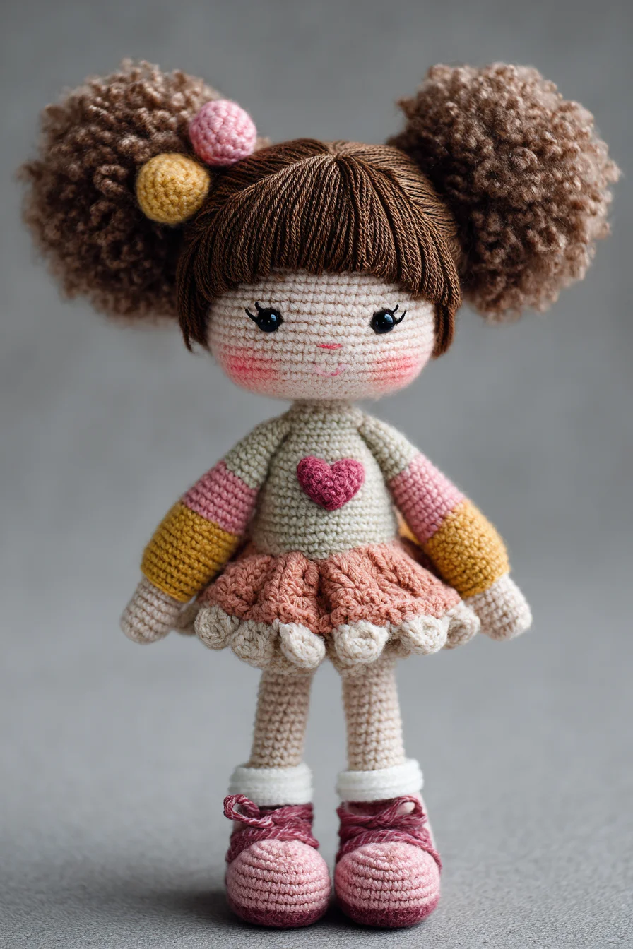 Amigurumi Sweetheart Doll Crochet Pattern — Cute Doll Tutorial
