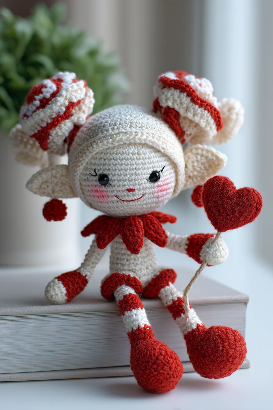 Amigurumi Valentine Elf Crochet Pattern — Cute Plush Toy (Easy–Intermediate)