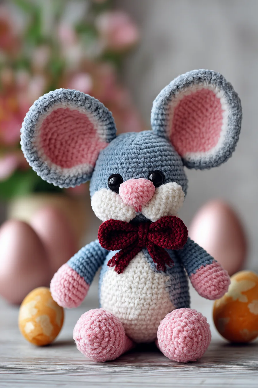 Amigurumi Velvet Mouse Crochet Pattern — Cute Plush Mouse Toy