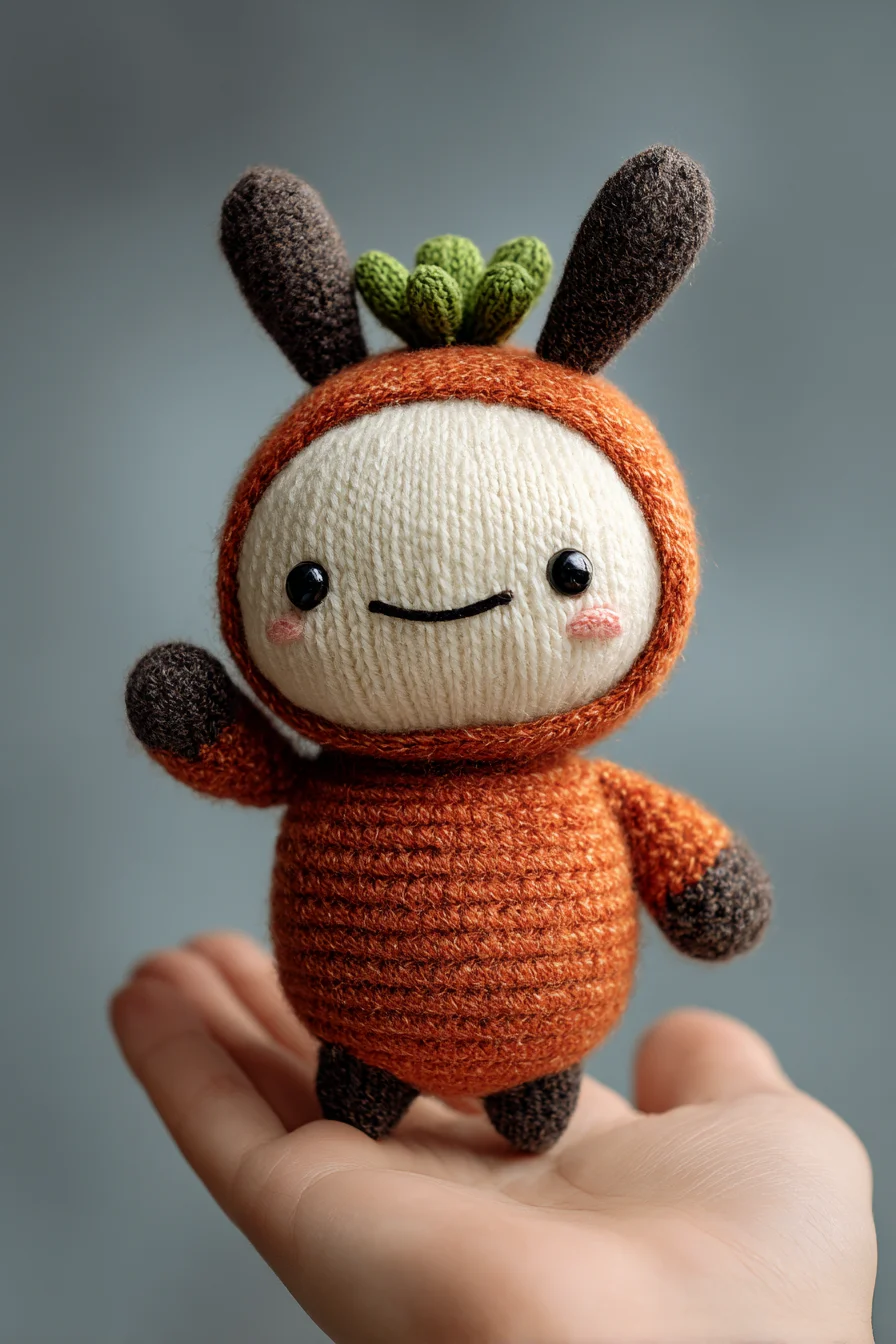 Amigurumi Woodland Buddy Crochet Pattern - Cute Mini Plush (DK/Worsted)