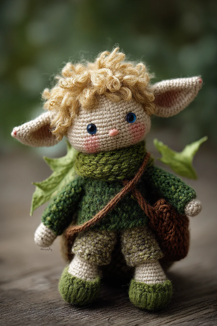 Amigurumi Woodland Elf Crochet Doll Pattern
