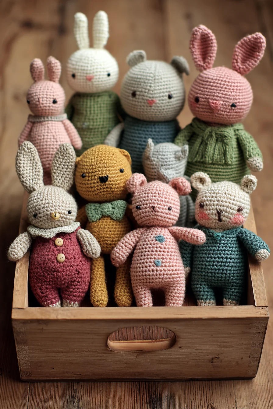 Amigurumi Woodland Friends Crochet Pattern — Bunnies, Bears & Soft Toys