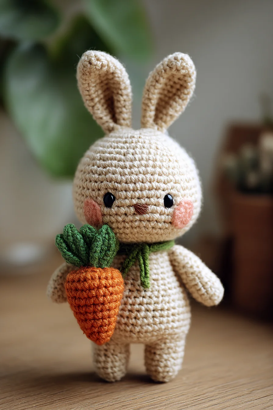 Bunny Amigurumi Crochet Pattern — Cute Carrot Buddy