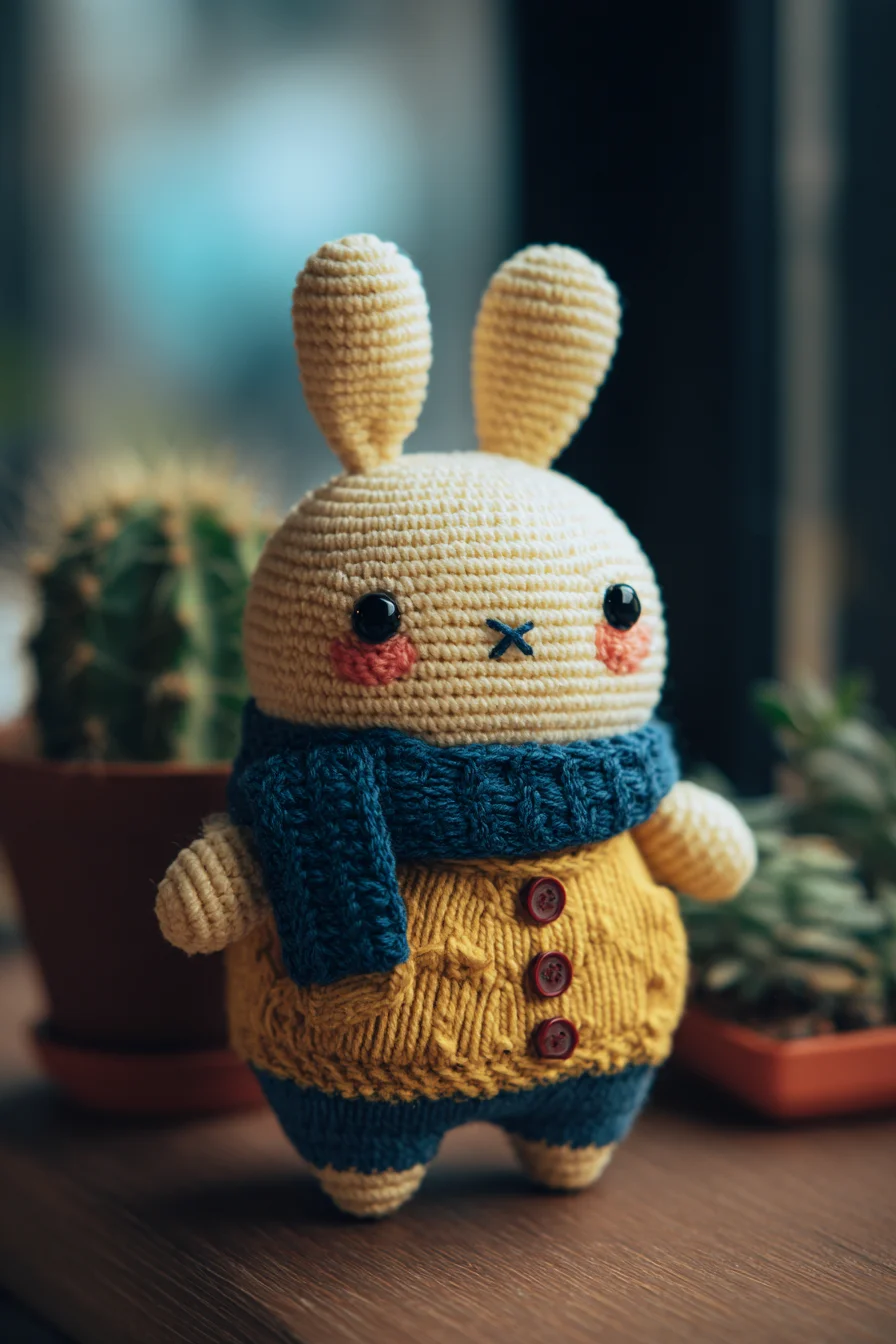 Crochet Amigurumi Bunny Plush — Cute Beginner-Friendly Amigurumi Pattern