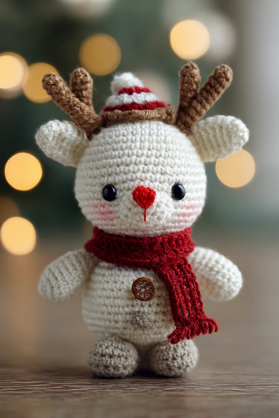 Crochet Amigurumi Reindeer — Cute Holiday Deer Plush Pattern
