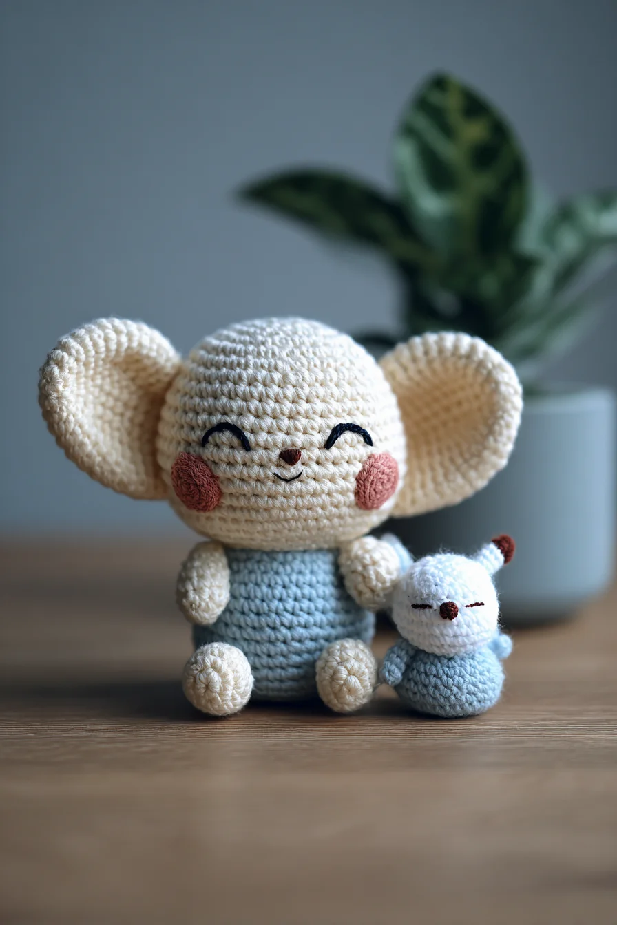 Cute Elephant Amigurumi Crochet Pattern — Charming Crochet Plush Toy