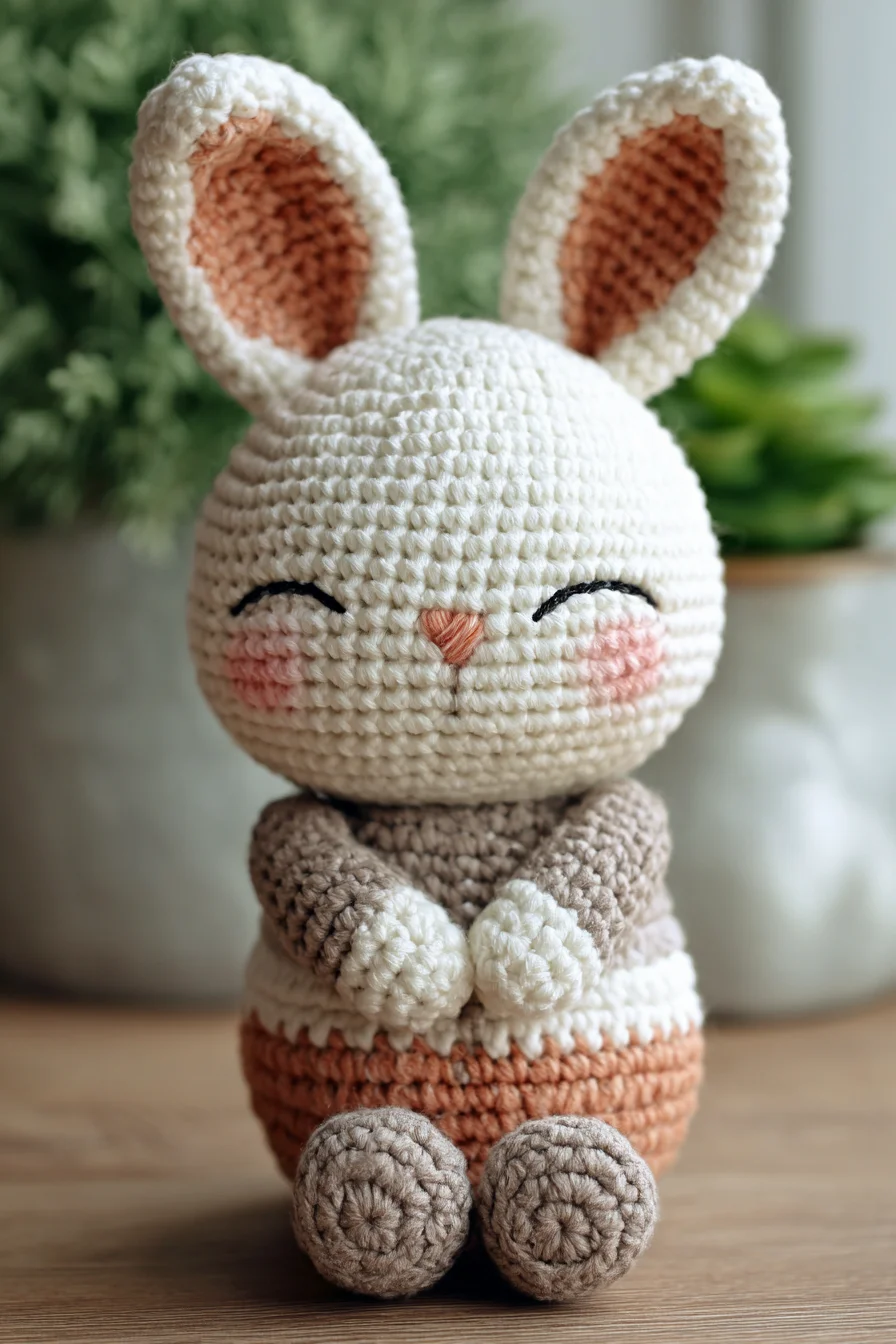 Easy Amigurumi Crochet Bunny Doll — Plush Bunny Amigurumi Pattern