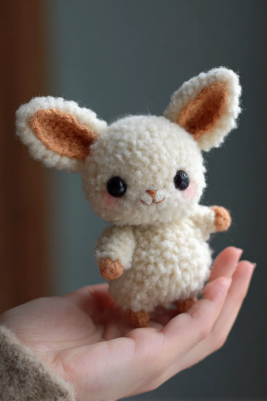 Fluffy Lamb Amigurumi Crochet Pattern — Cute Mini Plush Toy