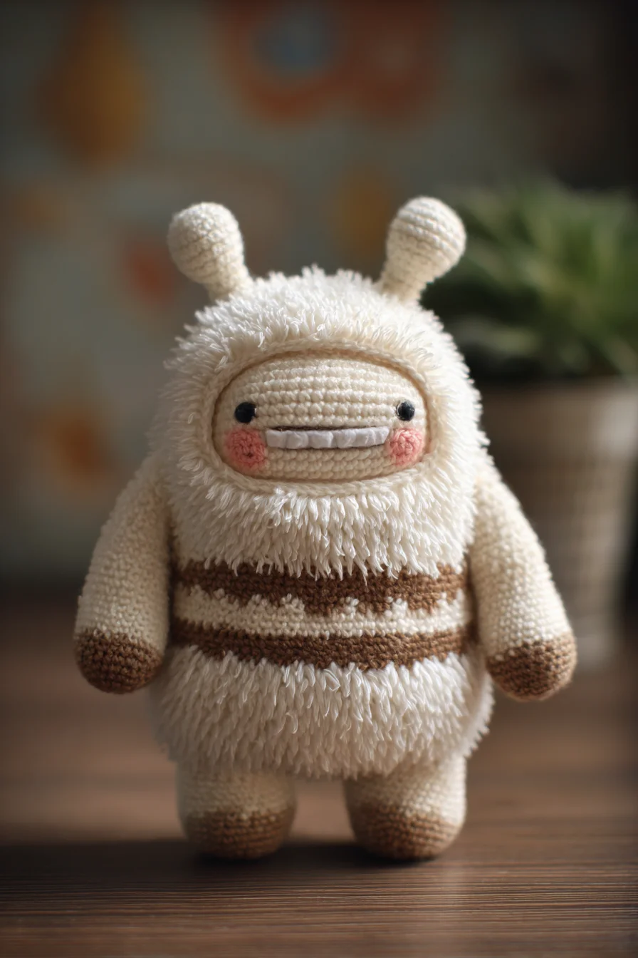 Fuzzy Amigurumi Monster Crochet Pattern — Soft Toy Crochet Tutorial