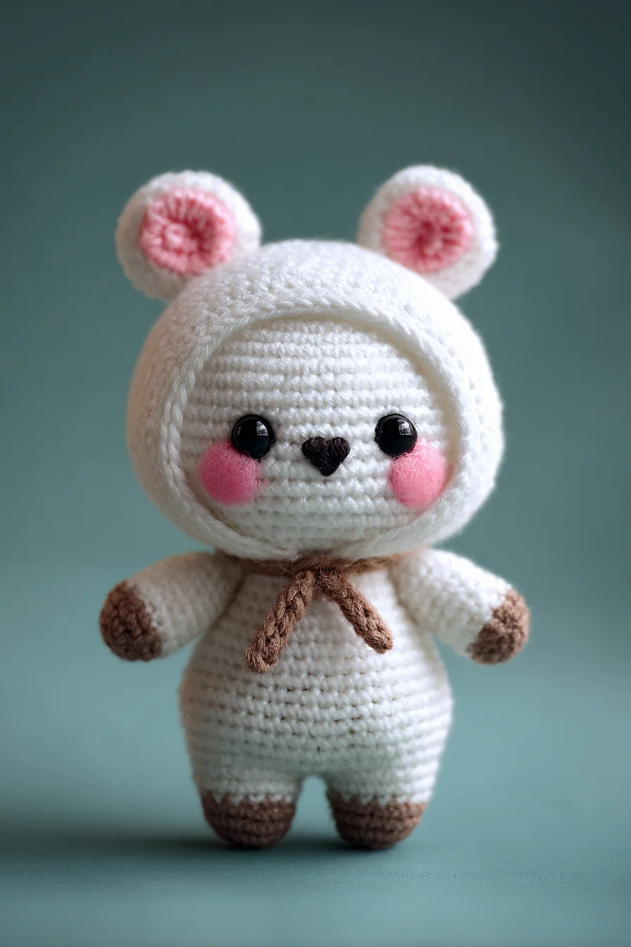 Hooded Amigurumi Bear — Crochet Pattern for Cute Soft Toy (Easy–Intermediate)