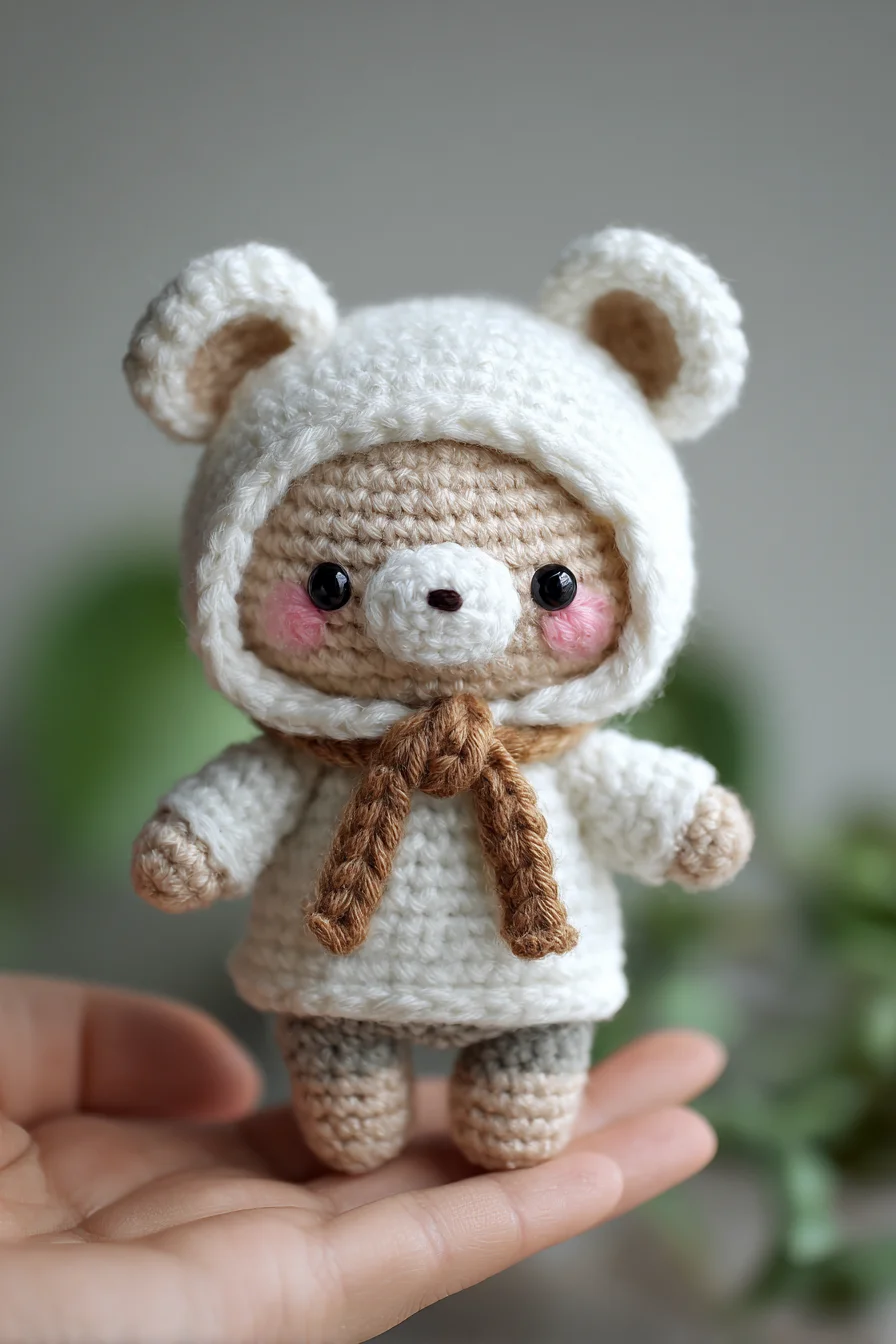 Hooded Bear Amigurumi — Cute Crochet Doll Pattern