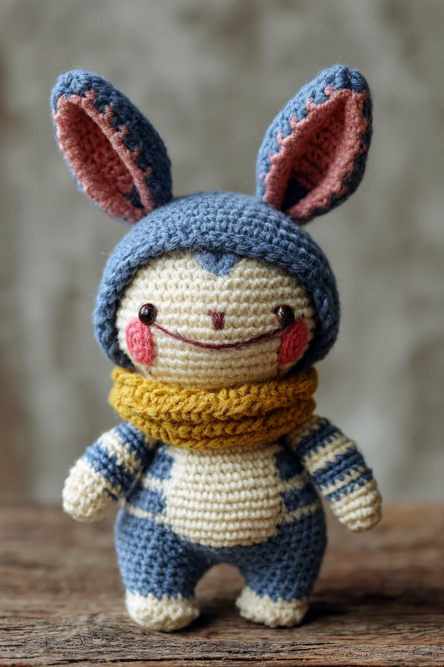 Hooded Bunny Amigurumi Crochet Pattern — Cute Plush Doll Tutorial