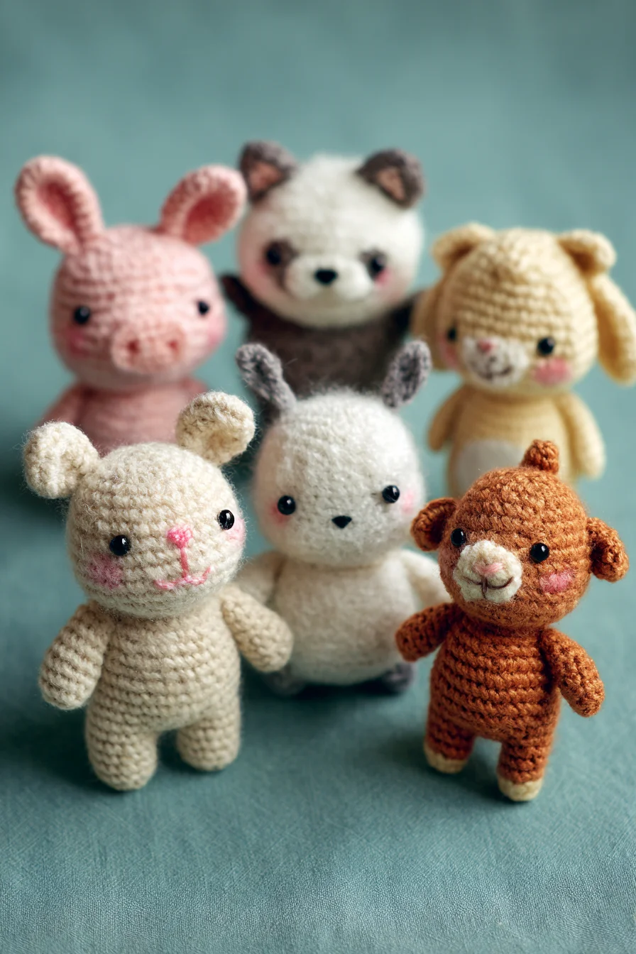 Mini Amigurumi Animal Crochet Pattern — Cute Crochet Toy Tutorial