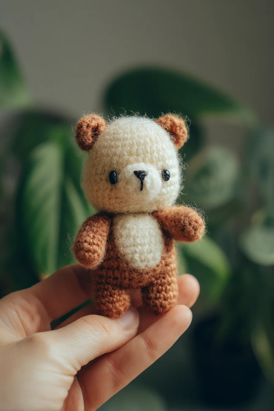 Mini Amigurumi Bear Crochet Pattern — Cute Small Crochet Toy