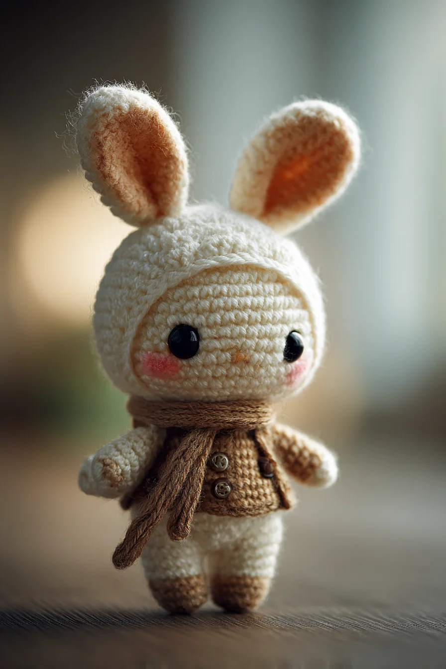 Mini Amigurumi Crochet Bunny Doll — Cute Crochet Toy Pattern