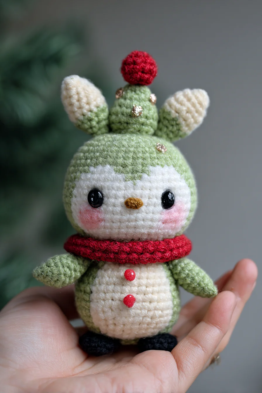 Mini Amigurumi Holiday Character — Easy Crochet Pattern for Cute Plush Toy