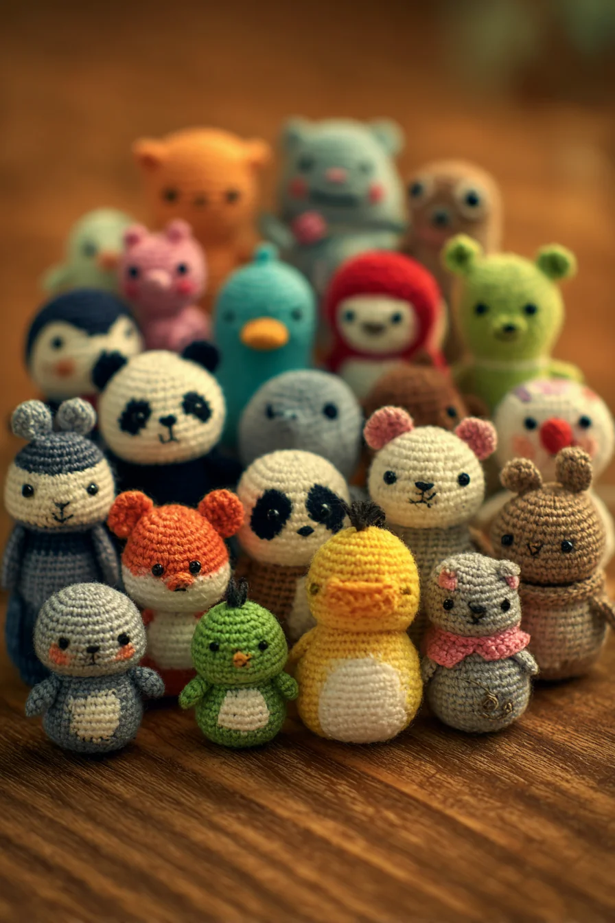 Mini Animal Amigurumi Crochet Pattern — Pocket-Sized Cute Characters