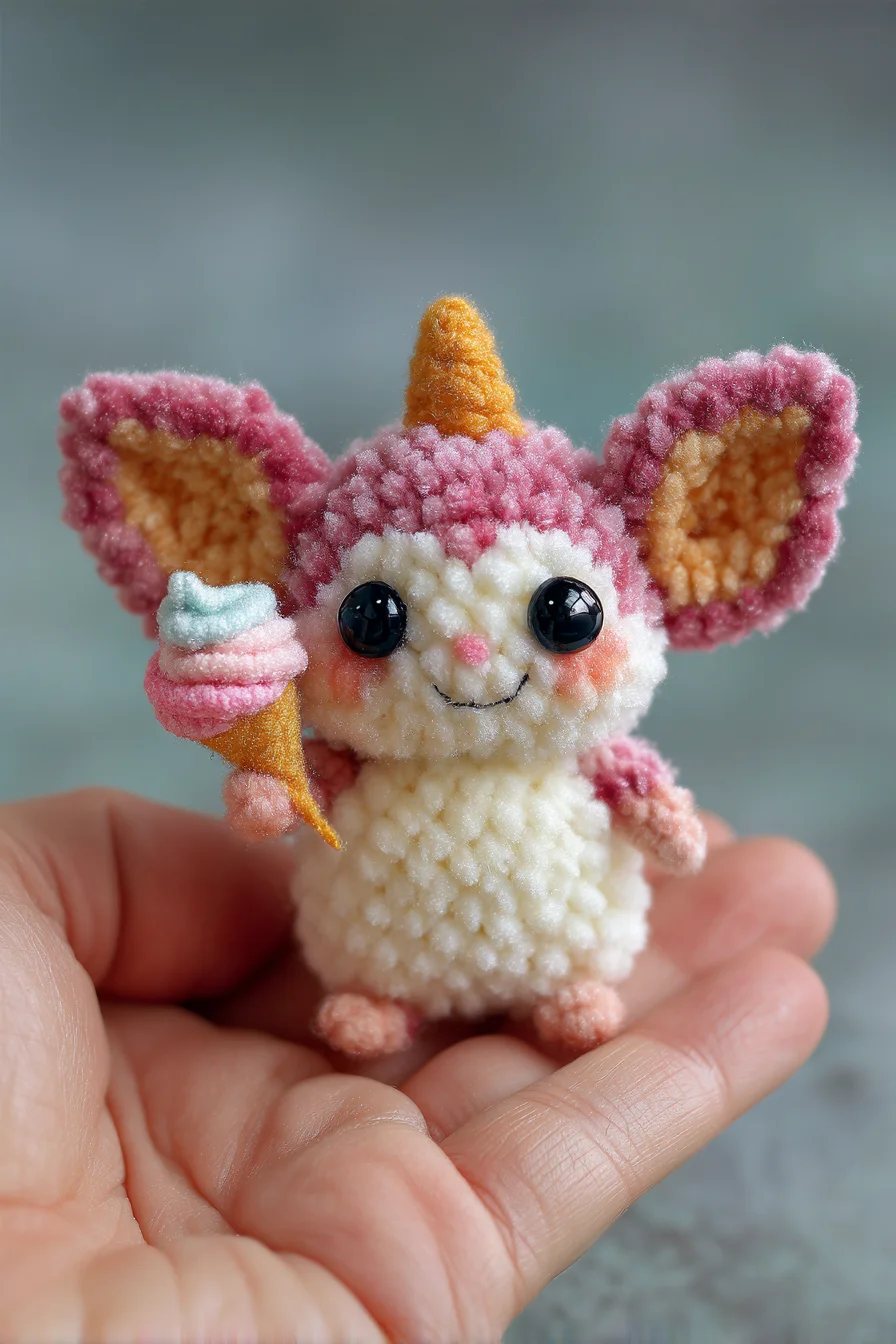 Mini Velvet Unicorn Amigurumi Crochet Pattern — Small Plush