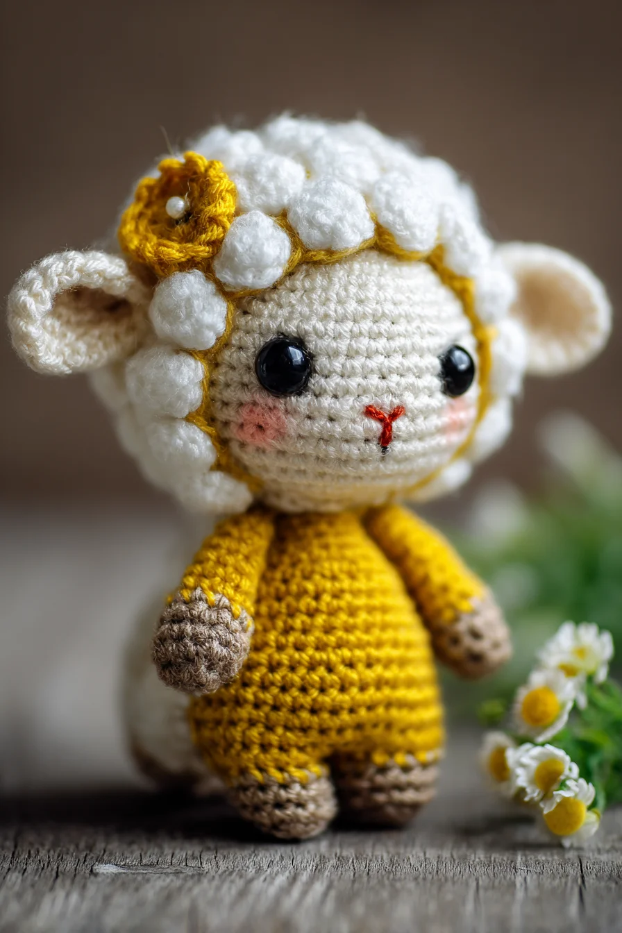 Sweet Amigurumi Crochet Lamb — Cute Sheep Doll Pattern