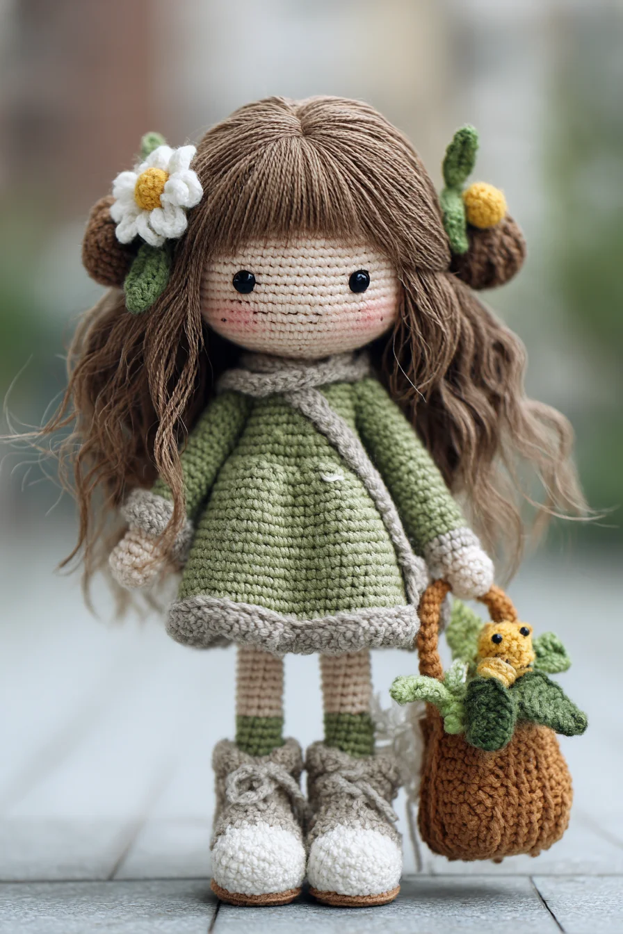 Sweet Spring Amigurumi Doll Crochet Pattern — Cute Amigurumi Crochet Doll