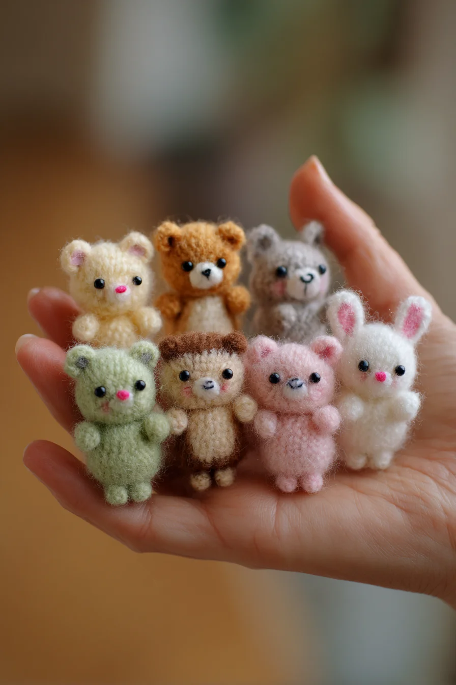 Tiny Amigurumi Animal Minis — Crochet Pattern for Pocket-Sized Friends